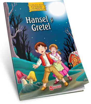 Hansel si Gretel. Povesti clasice de colorat