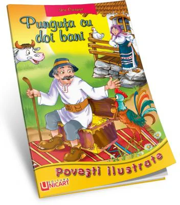Punguta cu doi bani. Poveste Ilustrata