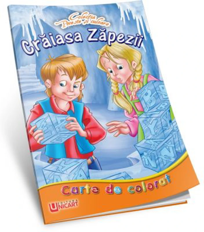 Craiasa Zapezii. Carte de colorat