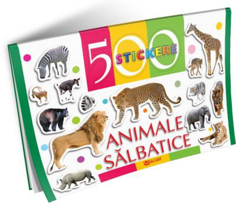 Animale salbatice. 500 stickere