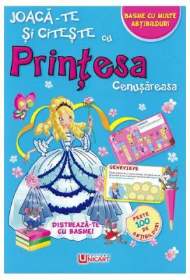 Joaca-te si citeste cu printesa Cenusareasa