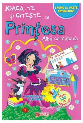 Joaca-te si citeste cu printesa Alba ca Zapada