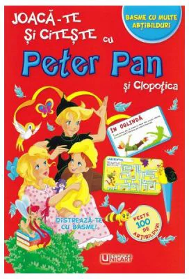 Joaca-te si citeste cu Peter Pan si Clopotica