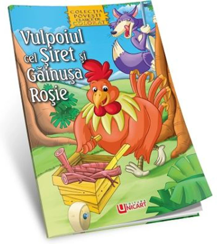 Vulpoiul cel siret si gainusa rosie
