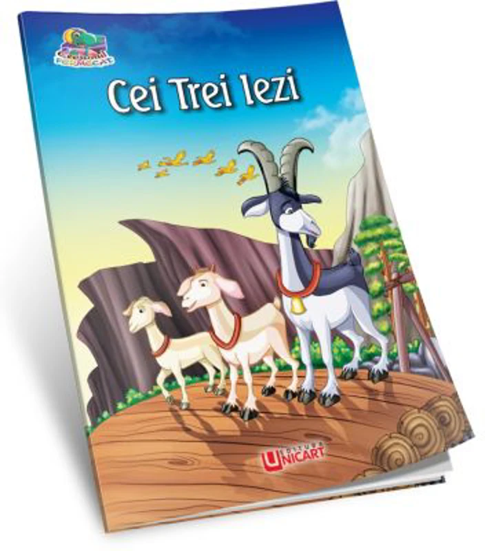 Cei trei iezi. Carte de colorat