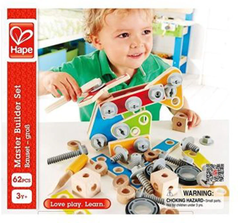 Set constructorul maestru, 62 piese, HAPE