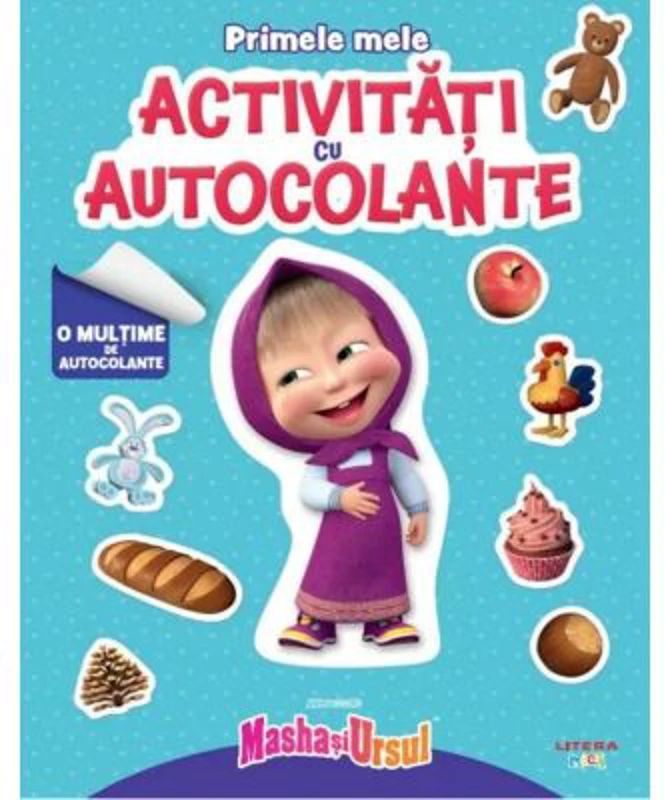 Masha si Ursul. Primele mele activitati cu autocolante
