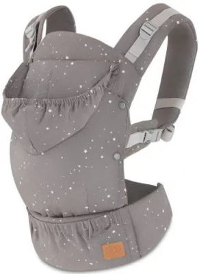 Marsupiu ergonomic Huggy, gri, Kinderkraft