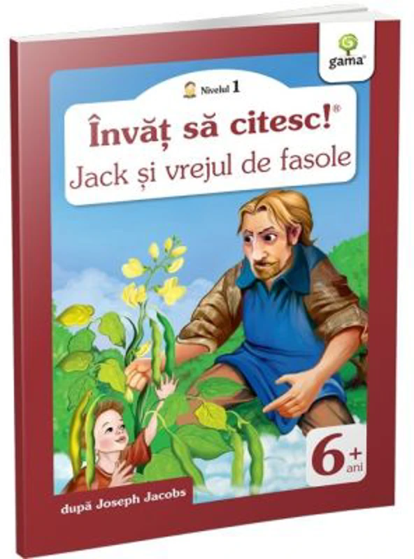 Invat sa citesc! Nivelul I. Jack si vrejul de fasole - Joseph Jacobs
