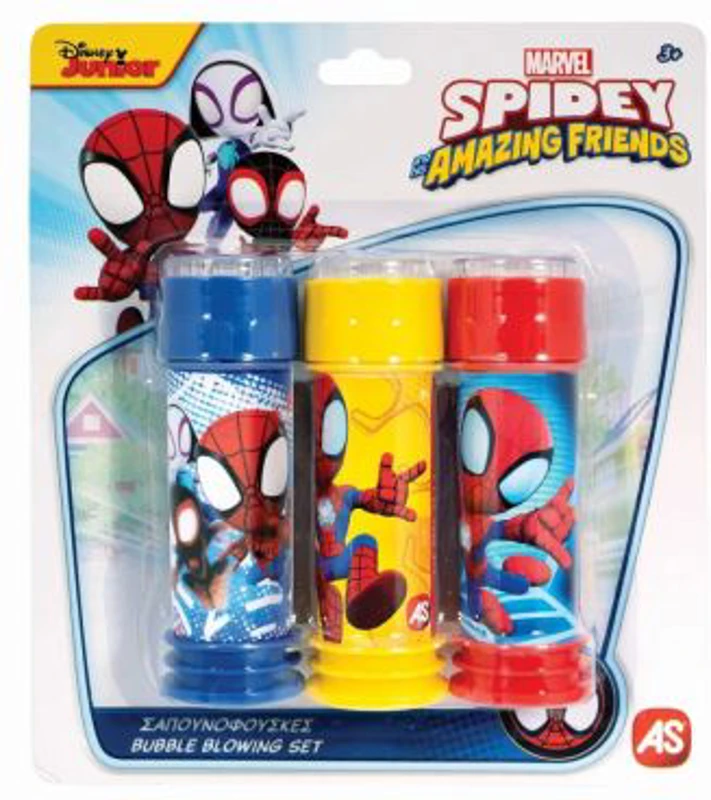 Set pentru baloane de sapun Spidey si prietenii extraordinari, As Games