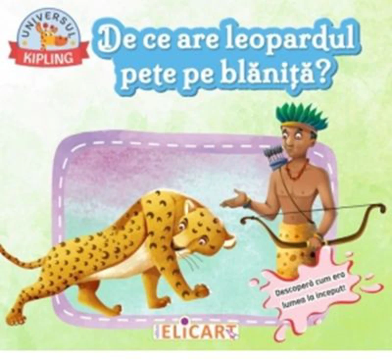 De ce are leopardul pete pe blanita?