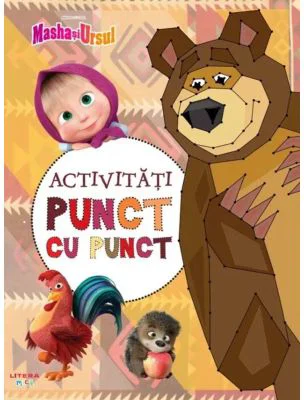Masha si Ursul. Activitati punct cu punct