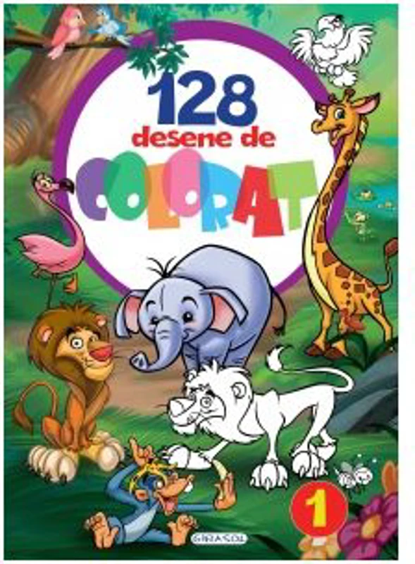 128 desene de colorat 1