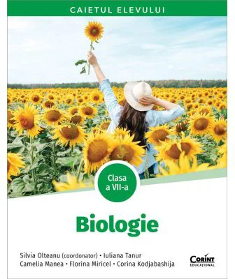 Biologie. Caietul elevului pentru clasa a 7-a - Silvia Olteanu