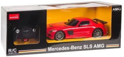 Masina cu Telecomanda Mercedes-Benz SLS AMG Rosu 1: 18, Rastar
