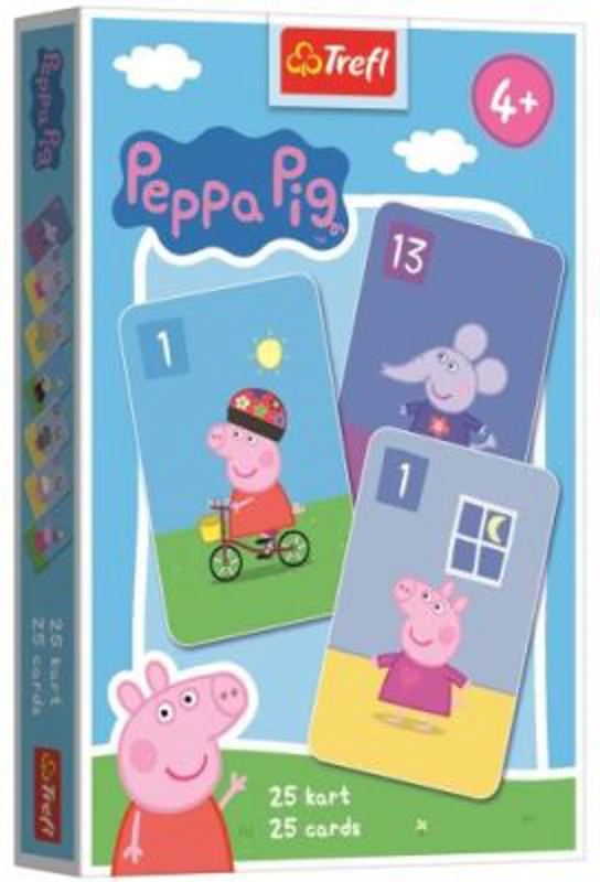 Joc de carti Pacalici Peppa Pig, Trefl