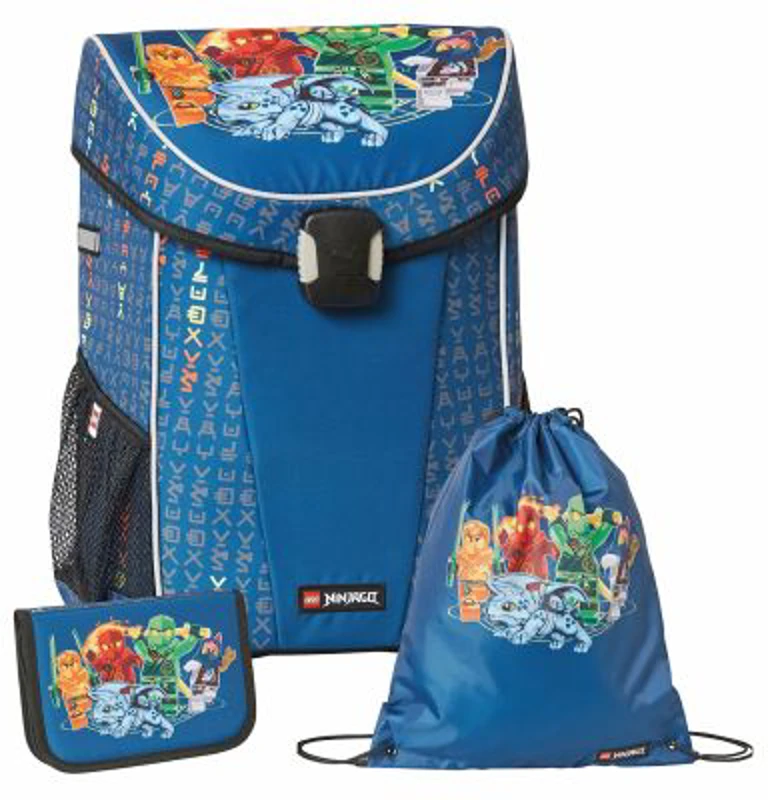 Set ghiozdan, sac sport, penar LEGO Ninjago Family 20302-2403