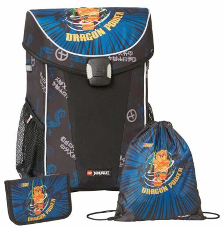 Set ghiozdan, sac sport, penar LEGO Ninjago Arin 20302-2404