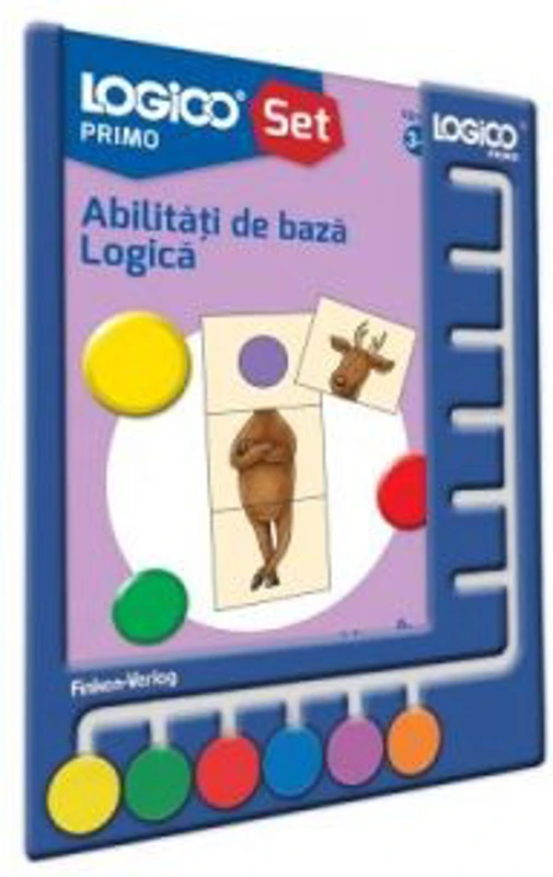 Logico Primo. Set cu rama. Abilitati de baza Logica (3+)
