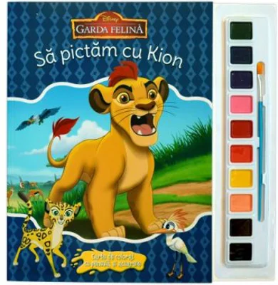 Garda Felina. Sa pictam cu Kion