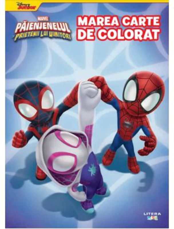 Marvel. Paienjenelul si prietenii lui uimitori. Marea carte de colorat