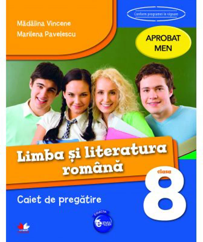 Limba si literatura romana Caiet de pregatire pentru Clasa a 8-a - Marilena Pavelescu