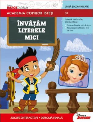 Academia copiilor isteti. Invatam literele mici - Disney