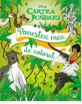 Disney. Cartea Junglei. Povestea mea de colorat