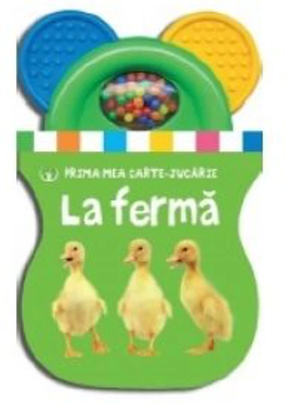 Bebe invata. La ferma (carte cu jucarie)