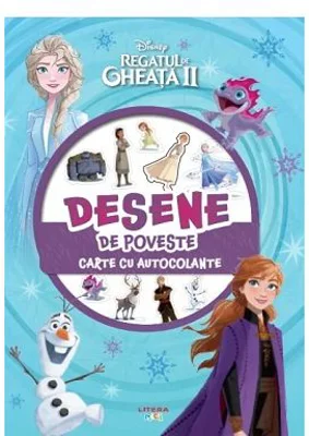 Disney. Regatul de gheata 2. Desene de poveste. Carte cu autocolante