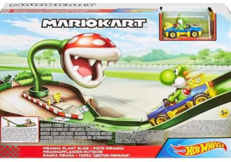 Pista Mario Kart planta piranha, Hot Wheels