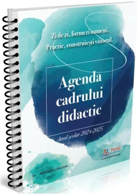 Agenda Cadrului Didactic pentru invatatori si profesori 2024-2025