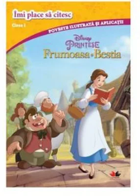 Disney Printese. Frumoasa si bestia. Imi place sa citesc. Clasa I