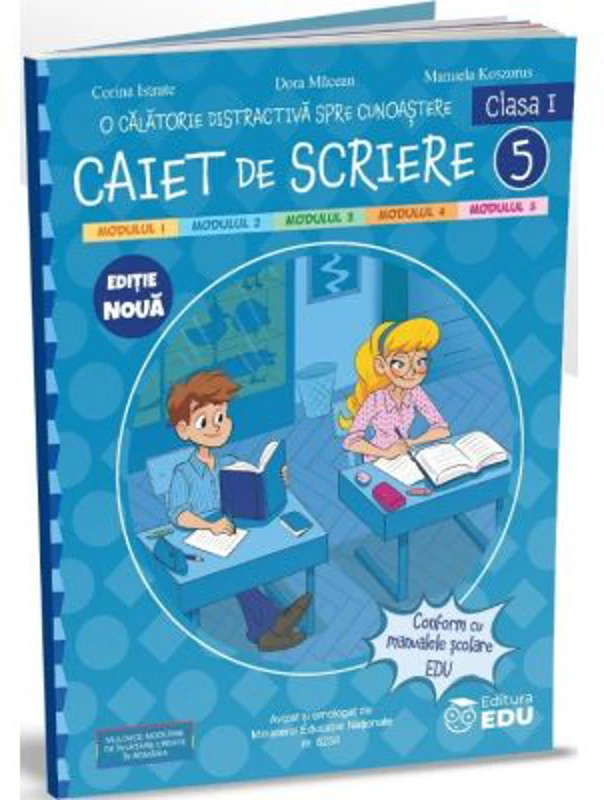 Caiet de scriere clasa 1. O calatorie distractiva spre cunoastere - Corina Istrate