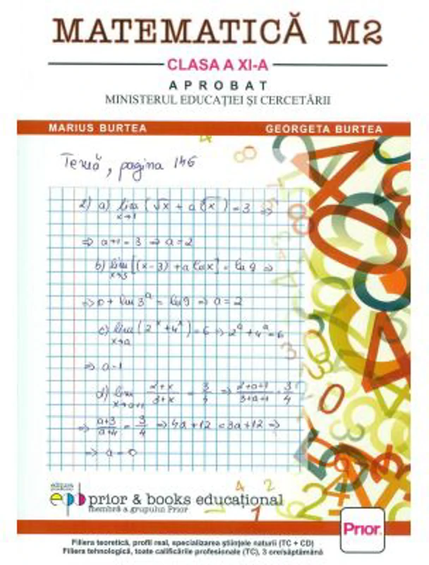 Matematica, Manual pentru clasa XI-a, M2