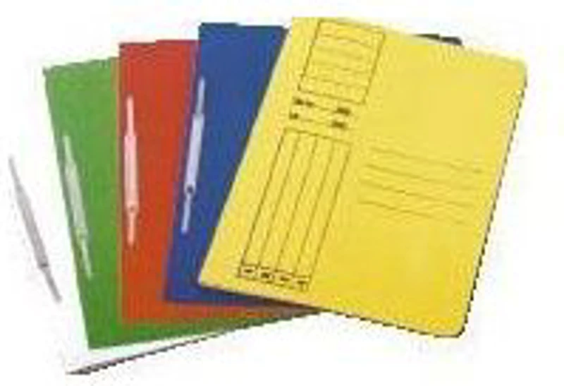 Dosar Standard, alb, cu sina, A4, carton, 10buc/set (DL301M)