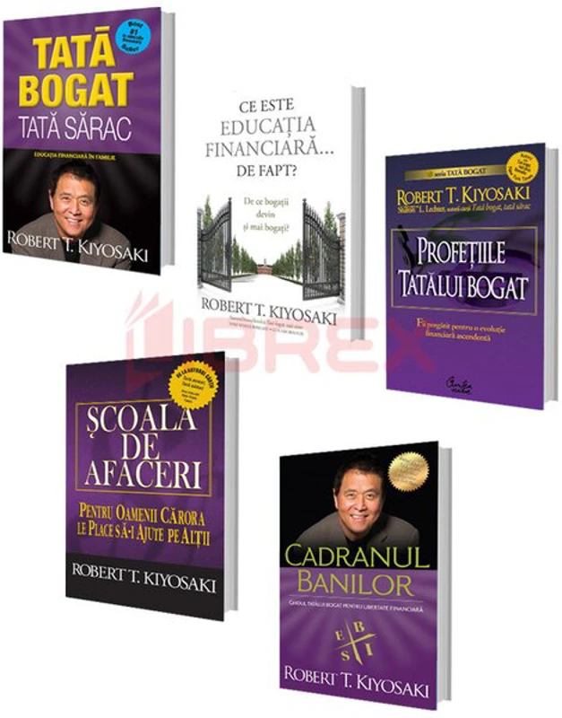 Pachet Cum sa devii milionar. Set 5 carti