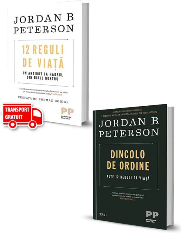 Pachet Jordan B. Peterson. Set 2 carti