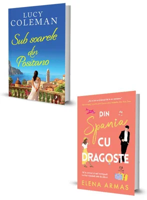 Pachet Sub soarele din Positano + Din Spania cu dragoste. Set 2 carti