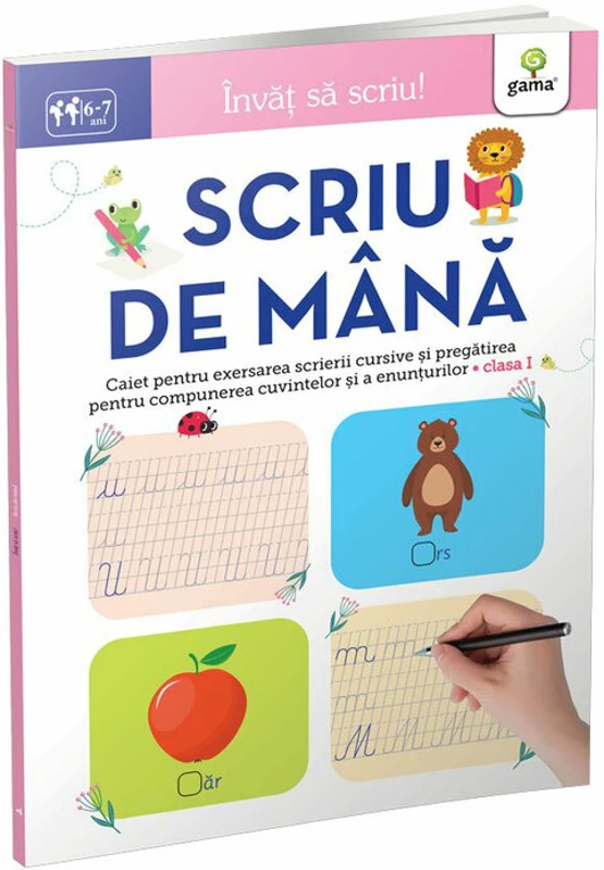 Invat sa scriu! Scriu de mana 6-7 ani