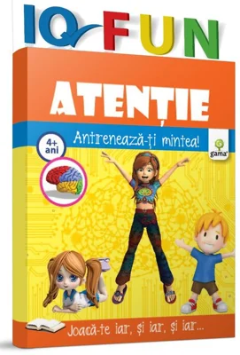 IQ fun. Atentie. Antreneaza-ti mintea!
