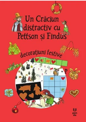 Un Craciun distractiv cu Pettson si Findus. Decoratiuni festive - Sven Nordqvist
