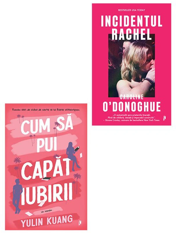 Pachet Cum sa pui capat iubirii + Incidentul Rachel. Set 2 carti
