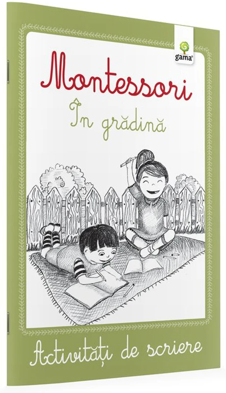 Activitati de citire Montessori. In gradina