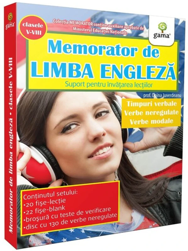 Memorator de engleza. Timpuri verbale. Verbe neregulate.