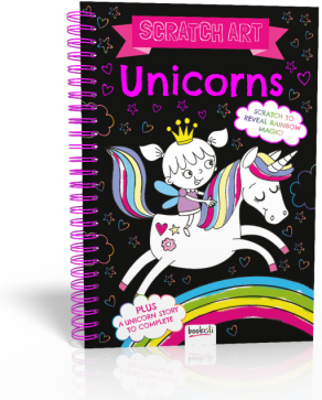 Scratch Art. Unicorns