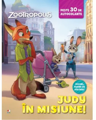 Zootropolis. Judy in misiune. Peste 30 de autocolante
