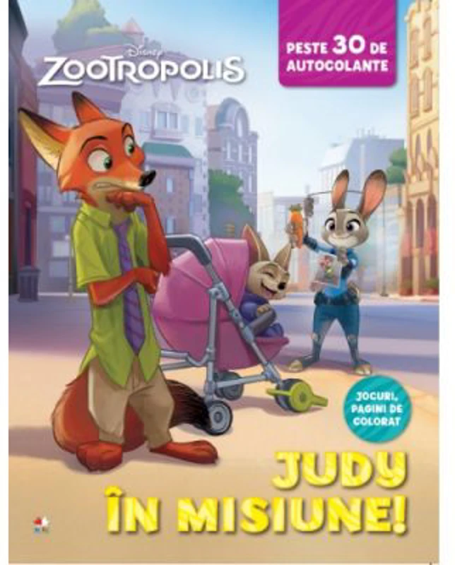 Zootropolis. Judy in misiune. Peste 30 de autocolante