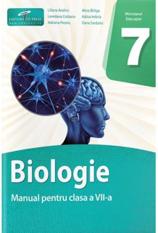 Biologie. Manual pentru clasa a 7-a - Liliana Andrici