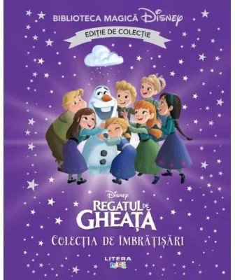 Regatul de gheata. Colectia de imbratisari. Volumul 59. Disney. Biblioteca magica, editie de colectie